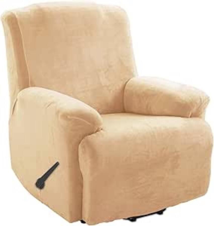 Hoes Fauteuil Jacquard 1-Zits Fauteuilhoezen Stretch-Fauteuil Cover Stretchhoes Voor Relaxfauteuil Hoes Voor Fauteuil (1-Zits Lvoor)