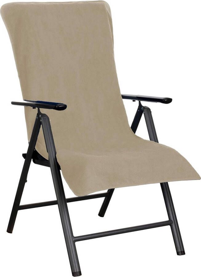 Hoes voor badstof voor tuinstoel en ligstoel en als strandligkussen van 100% katoen verschillende kleuren