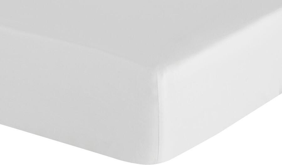 Hoeslaken 100 x 200 cm van katoen voor dikke matrassen tot 30 cm ademend en duurzaam