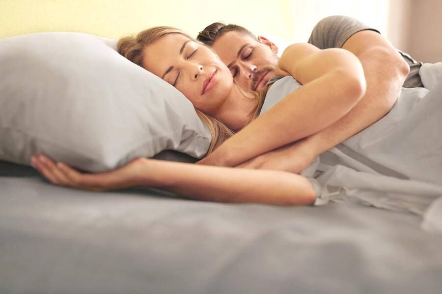 Hoeslaken 140 x 200 cm van 100% katoen laken voor matrassen tot 30 cm hoogte premium beddengoed van 400 draaddichtheid katoen enkele verpakking hoeslaken 140 x 200 cm lichtgrijs - Foto 2