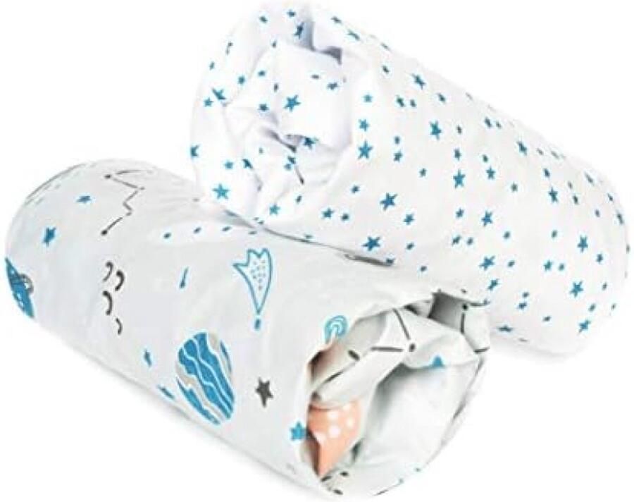 Hoeslaken 140x70 cm voor Kinderbed Babybed 100% Katoen Gecertificeerd