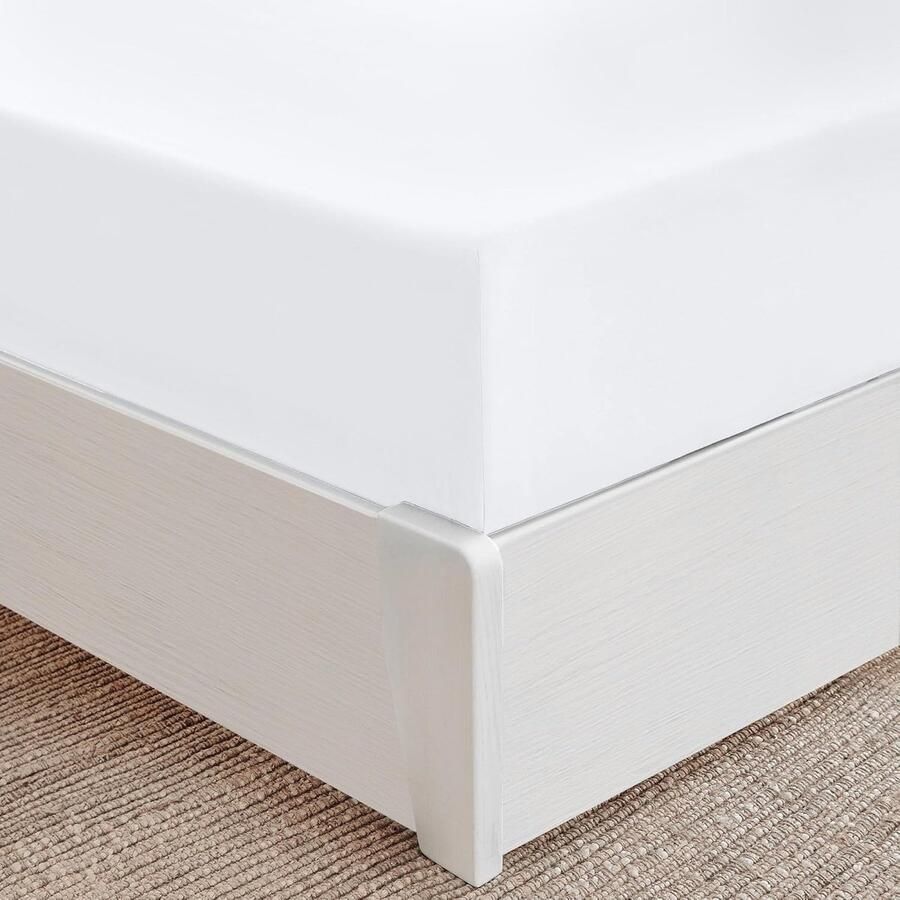 Hoeslaken 160x200 cm voor Boxspringbed Zacht en Kreukvrij Microvezel Hoeslaken Geschikt voor Matrassen tot 40 cm Hoogte