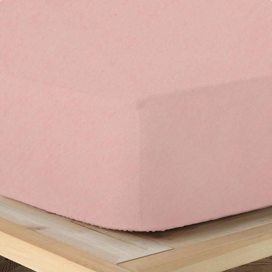 Hoeslaken 160x200cm boxspring bed hoeslaken tot 30 cm matrashoogte laken 160x200 zalmkleuren