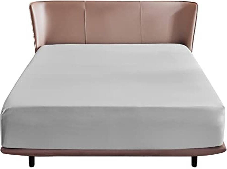 Hoeslaken 180 x 200 cm voor Boxspring Microvezel Zacht en Ondersteunend Geschikt voor Matrassen tot 30 cm