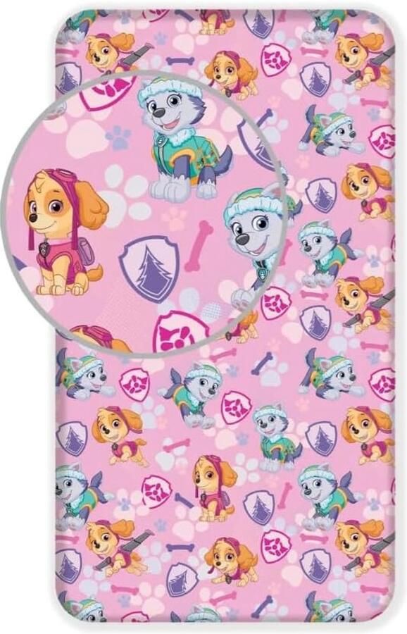 Hoeslaken 90 x 200 cm voor eenpersoonsbed 100% katoen kinderen