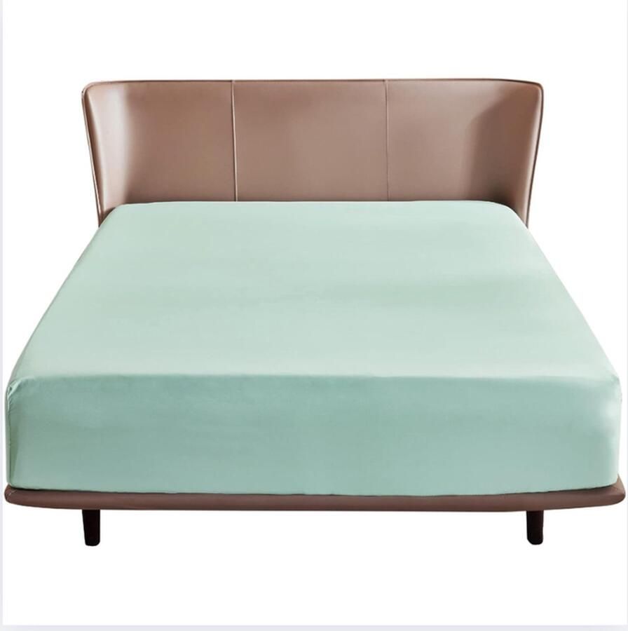 Hoeslaken 90x190 cm hoeslaken 30cm dik matras hoeslaken van geborsteld microfiber met elastische rand wit