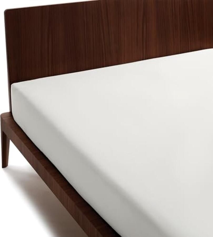 Hoeslaken Eenpersoonsbed 90 x 200 cm van 100% Percale Katoen Ademend en Oeko-Tex Gecertificeerd