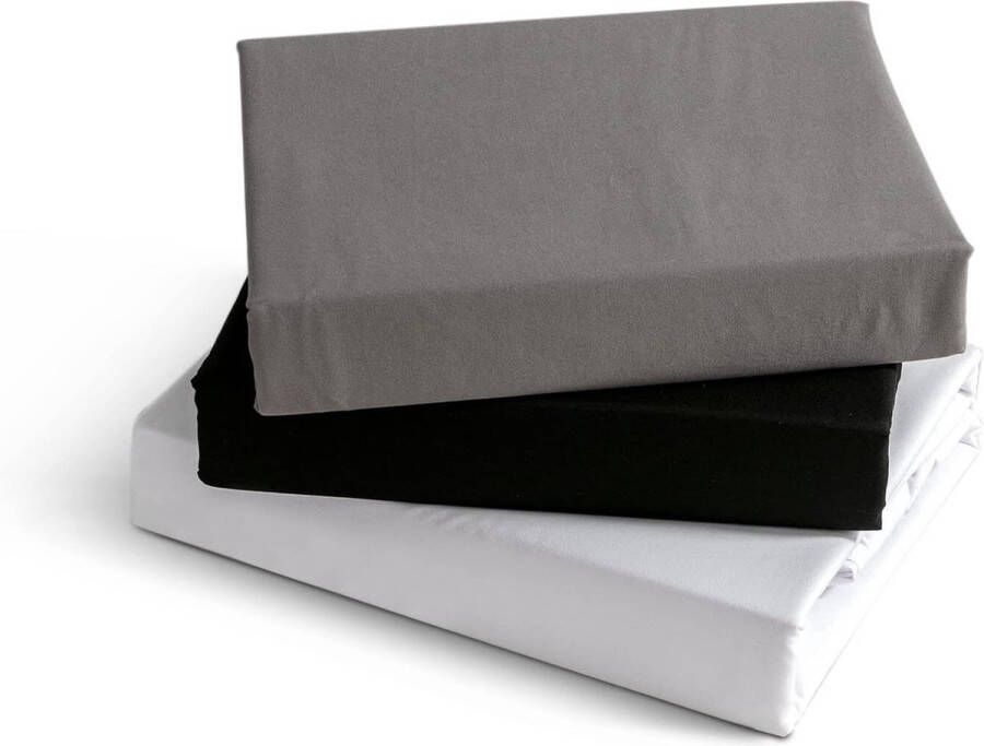 Hoeslaken voor Beddengoed Gemaakt van geborstelde microvezel met een zakdiepte van 30 cm (zwart 90x200 cm). Ervaar comfort en stijl met dit zachte duurzame hoeslaken dat perfect om je matras past.