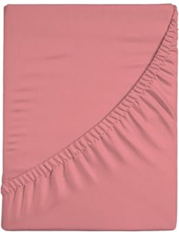 Hoeslaken voor Frans bed 100% katoen maxi-hoek 30 cm 130 x 200 cm