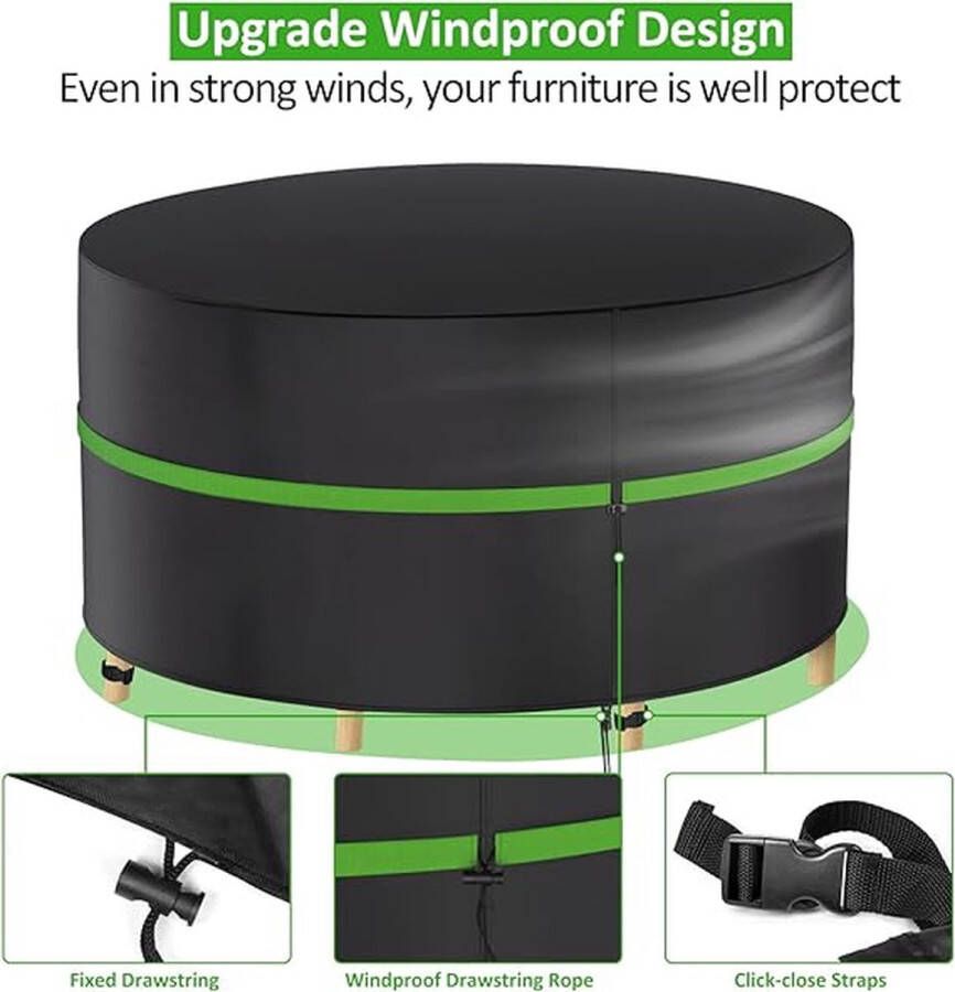 Hoezen voor tuinmeubelen Cushion covers Seat protection \ Stoelhoezen tuintafels en meubelsets waterdicht 230 x 100 cm