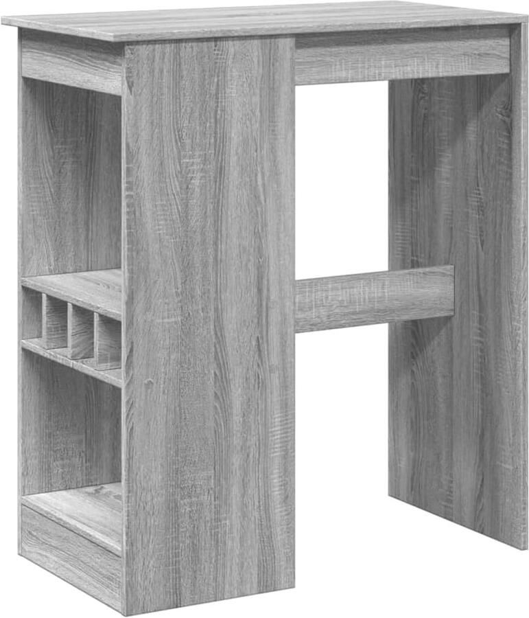 Hoge Bartafel 90x47 5 cm van Bewerkt Hout Ideaal voor Keuken en Bistro