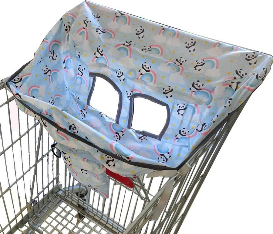 Hoge stoel kussenhoes voor peuters panda patroon