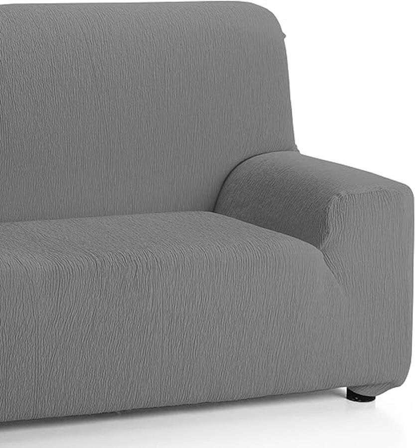 Home Emilia Bankhoes elastisch 2-zits grijs 120 tot 170 cm breed