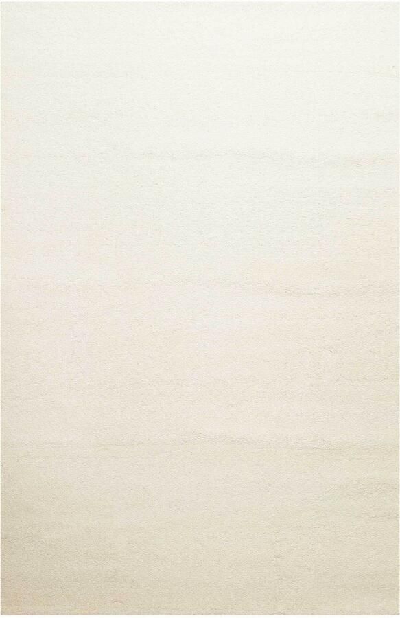 Homie Living Lido Laagpolig vloerkleed 160x225 cm gebroken wit