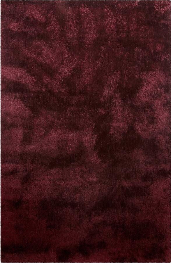 Homie Living Pisa Hoogpolig vloerkleed 200x290 bordeaux rood