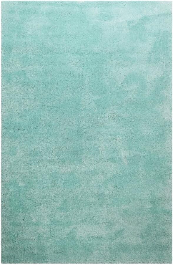 Homie Living Pisa Hoogpolig vloerkleed 130x190 turkoois
