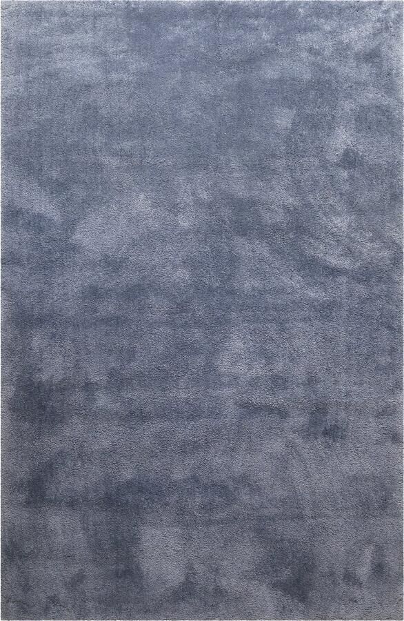 Homie Living Pisa Hoogpolig vloerkleed 80x150 grijs blauw