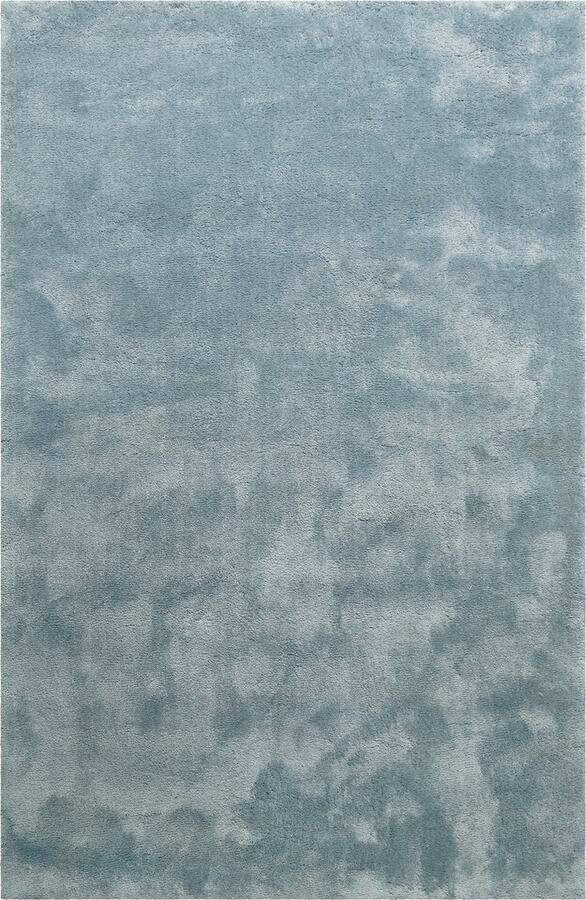 Homie Living Pisa Hoogpolig vloerkleed 200x290 grijs turkoois