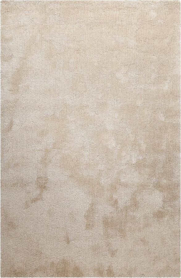 Homie Living Pisa Hoogpolig vloerkleed 80x150 Beige zand gemêleerd