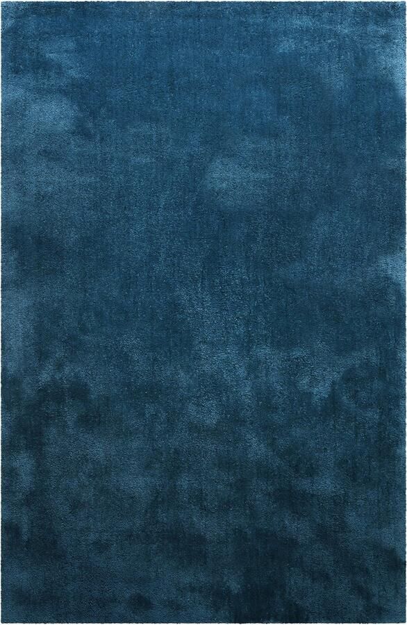 Homie Living Pisa Hoogpolig vloerkleed 80x150 turquoise petrol