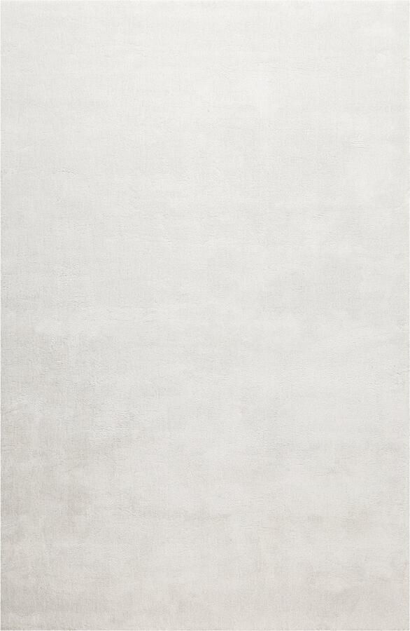 Homie Living Sienna Hoogpolig vloerkleed 80x150 cm Crème wit