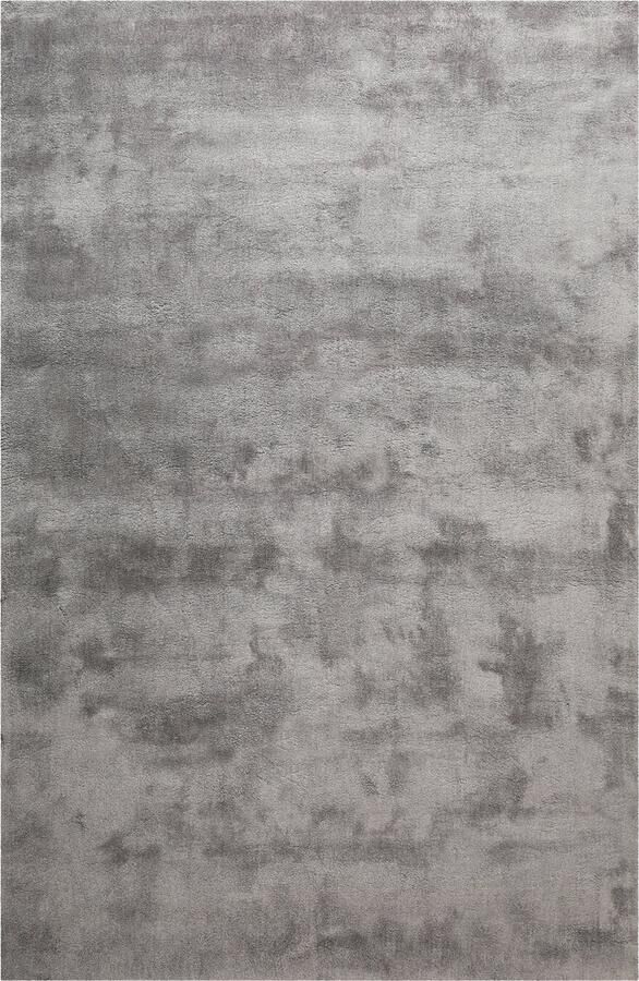 Homie Living Sienna Hoogpolig vloerkleed 80x150 cm lichtgrijs blauw - Foto 3