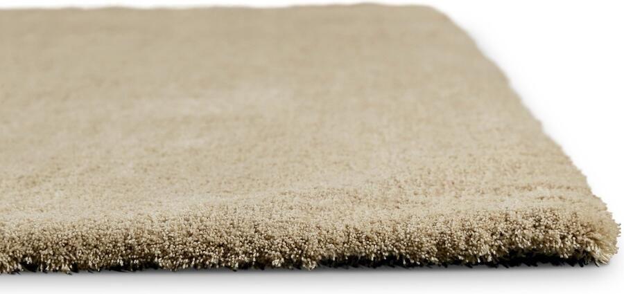 Homie Living Sienna Hoogpolig vloerkleed 70x140 cm zand