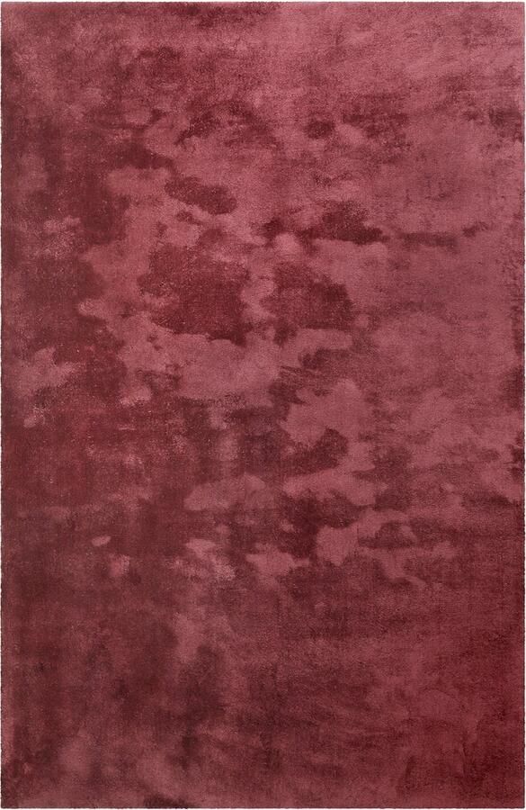 Homie Living Sienna Hoogpolig vloerkleed 70x140 cm Bordeaux