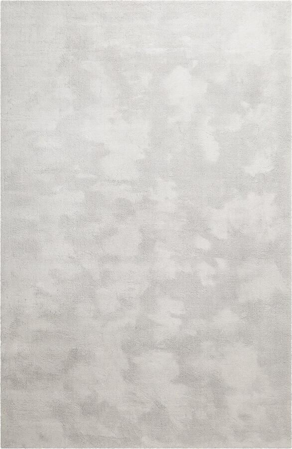 Homie Living Sienna Hoogpolig vloerkleed 80x150 cm lichtgrijs blauw