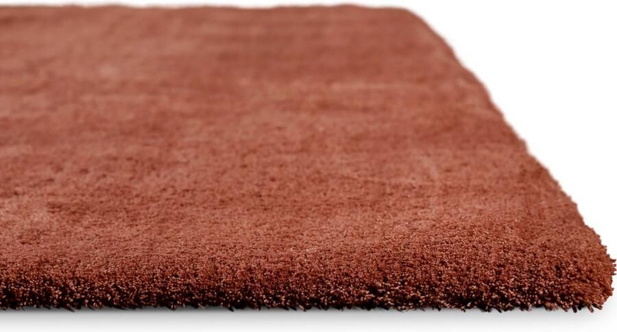 Homie Living Sienna Hoogpolig vloerkleed 70x140 cm rood