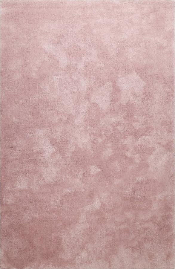 Homie Living Sienna Hoogpolig vloerkleed 80x150 cm roze