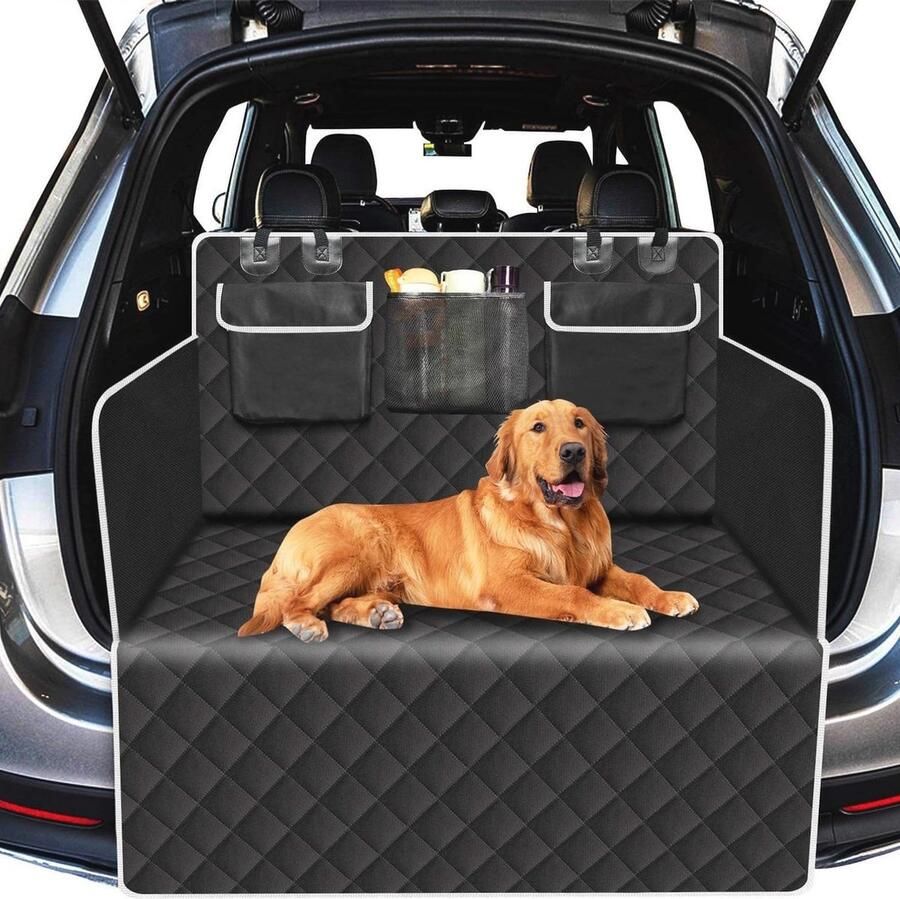 Hondenautostoelhoes 100% Waterdichte Honden Hangmat voor Auto Achterbank Antislip en Universele Pasvorm