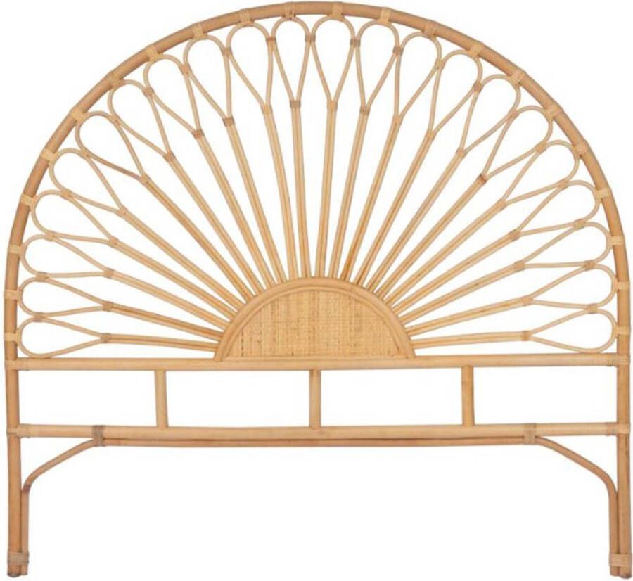 Vente-unique Hoofdbord 140 cm Rotan Natuurlijk SOLIA L 145 cm x H 135 cm x D 4 cm - Foto 2
