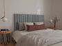 Hoofdeinde bed met verticale stiksels SARAH Grijs 160 cm L 170 cm x H 120 cm x D 10 cm - Thumbnail 2