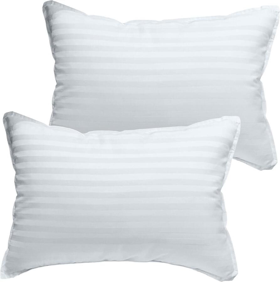 Hoofdkussen van 300T Cotton & dons alternatief filling voor baby bed Kussen voor achter nek & nekkussen Hoofdkussen voor bed slapen in hotel Kussen voor sofa & nek Zwangerschapskussen binnenkussen 40x40