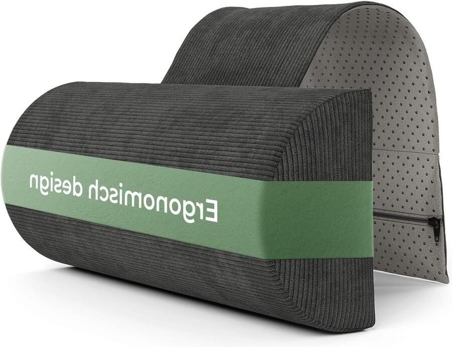 Hoofdsteun met contragewicht van 100% traagschuim voor bank neksteunkussen leeskussen gaming-stoelkussen hoofdsteun auto hoofdsteun ligstoel