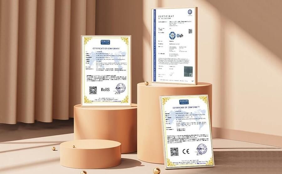 Verstelbaar Elektrisch Bureau 200x80 cm Staand Bureau met Geheugenfunctie Wit