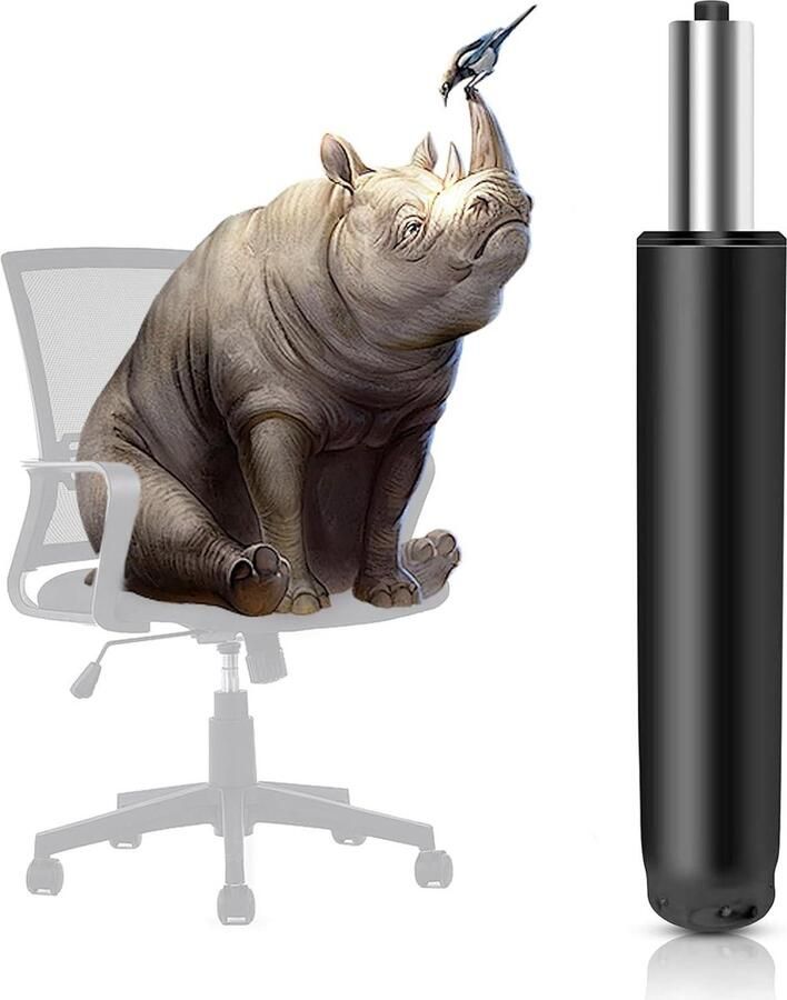 Hoogte verstelbare bureaustoel gasveer vervanging draaistoelen bureaustoelen en stoelen zwarte bureaustoel gasdrukdemper uitstekende kwaliteit