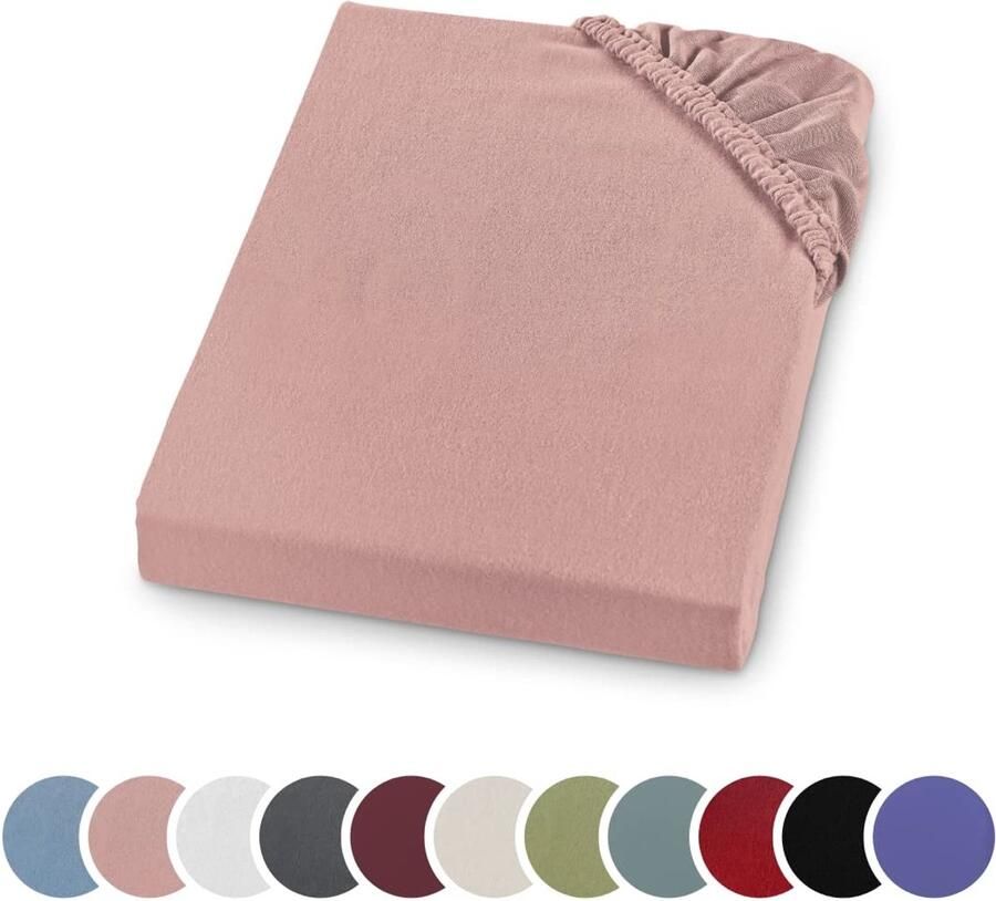 Hoogwaardig Flanellen Hoeslaken van 100% Katoen Geschikt voor Matrassen tot 23 cm Hoog