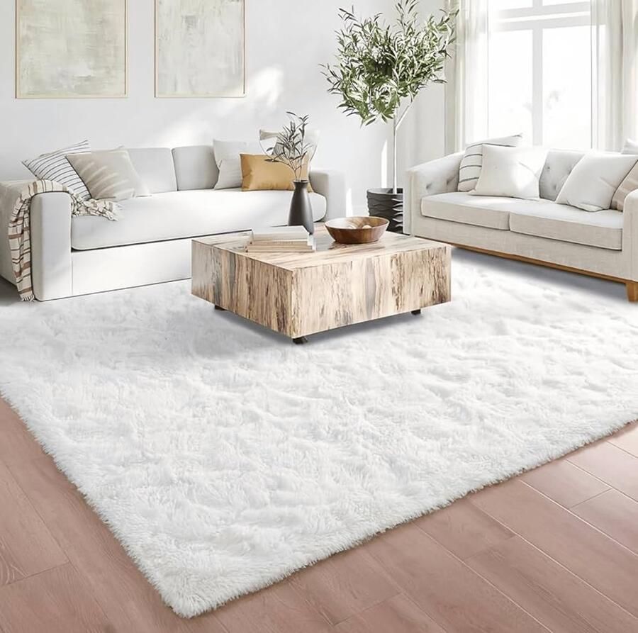 Hoogwaardig Pluche Tapijt Antislip Veelzijdig 1 stuk kleuren