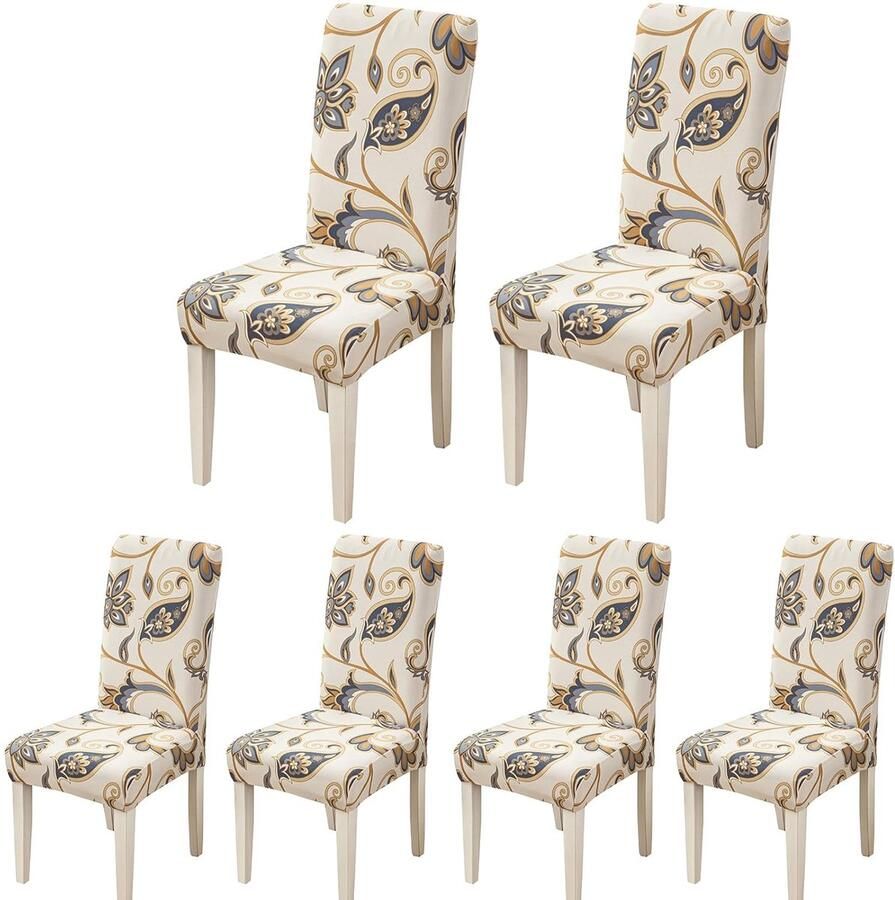 Hoogwaardige stoelhoes Bescherming en stijl 1 stuk Polyester en elastaan