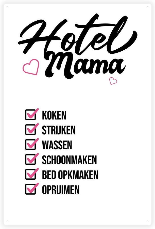 Hotel MAMA Koken strijken wassen schoonmaken bed opmaken opruimen