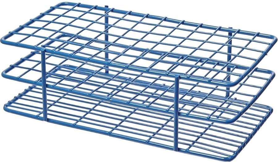 Houder voor 13 mm buizen Epoxy gecoat staal 6 x 12 plaatsen