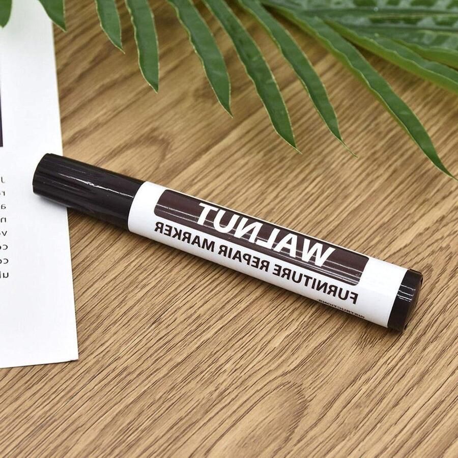 Hout Reparatie Markers Scratch Reparatie Kit voor Meubels Walnoot Meubelreparatie Kit met Wax Sticks