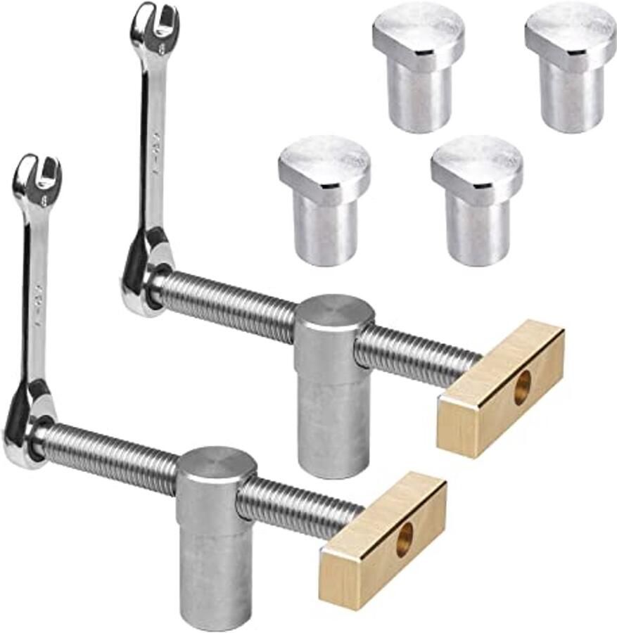 Houtbewerking Bench Klemmen Set voor 19mm en 20mm Tafelgaten