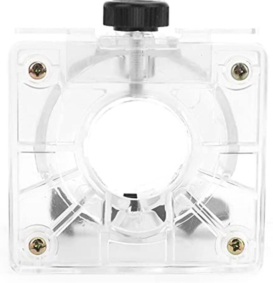 Houtbewerking Trimmer Base Trimmer Hard Base Trimmer Router Elektrisch Gereedschap Transparant Uitstekende Accessoires voor Trimmer(Thicker)