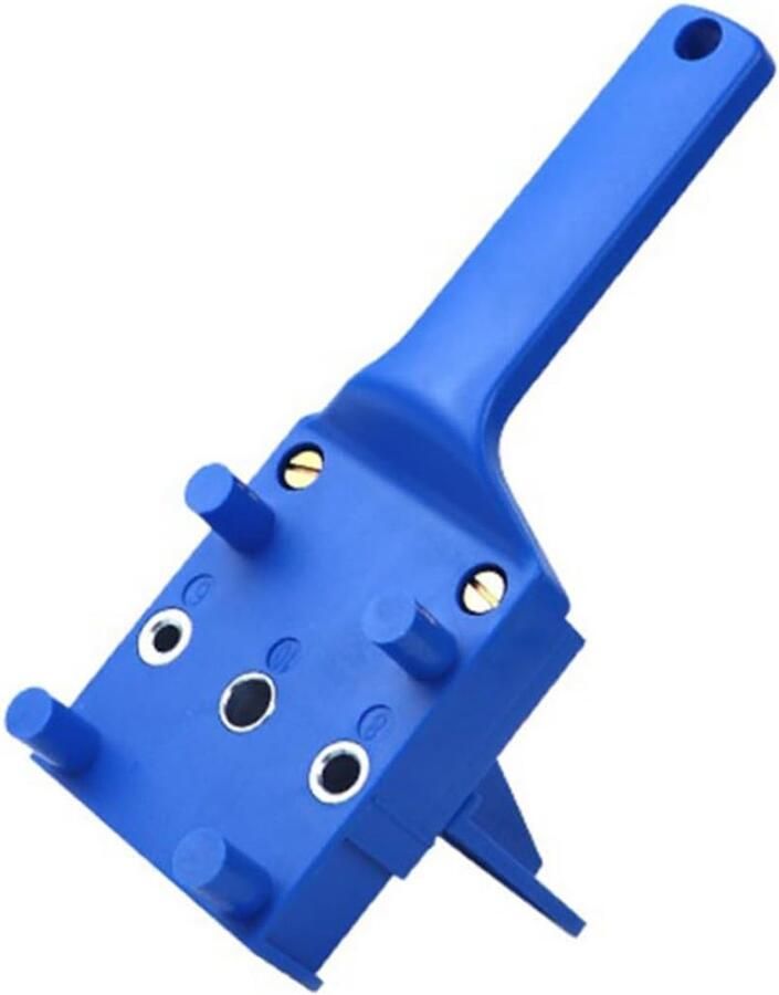 Houtbewerkingszoeker ABS-kunststof boorgereedschap Draagbare boorzoeker Geschikt voor houtbewerking Blauw Stevig en duurzaam