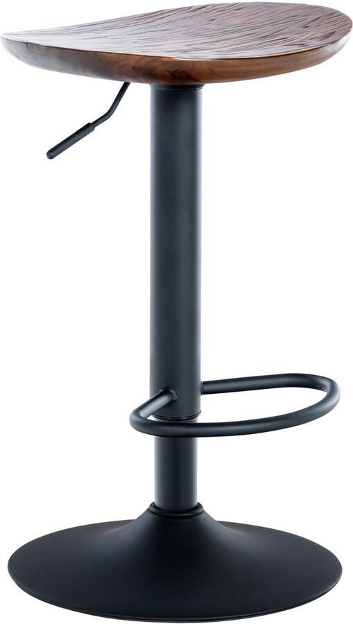 Houten Bartafelstoel Barkruk In Hoogte Verstelbaar Stijlvol & Duurzaam Design