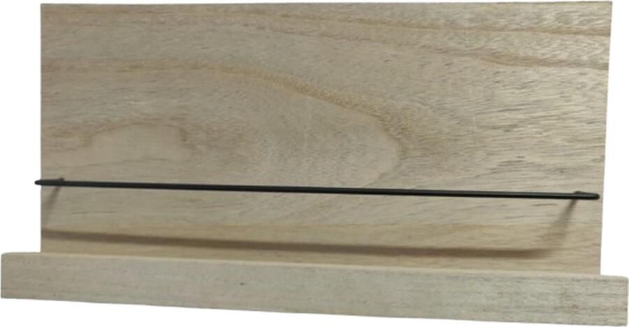 Houten display rek voor Tijdschriften Tijdschriftenhouder Folderrek Tijdschriftenrek Wand Lectuurbak Krantenrek Magazinehouder Boekenrek Wandrek Wandorganizer Brochurehouder Opbergrek voor Kranten en Tijdschriften Decoratief