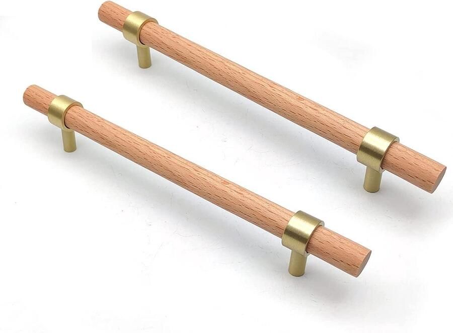 Houten Keukenkast Handgrepen 6 Stuks 160mm Duurzaam